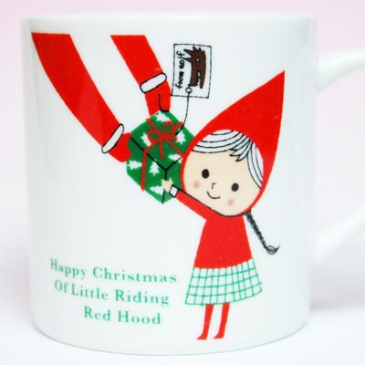 Shinzi Katoh赤ずきんクリスマスマグ