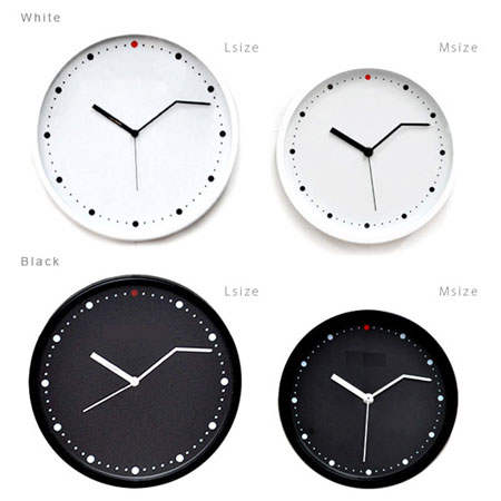 いつでも3分前行動できる時計「ON-TIME」サイズとカラーバリエーション