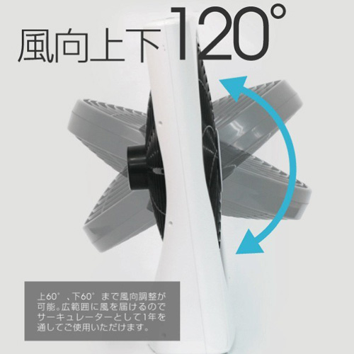 充電式コードレスサーキュレーター「Re:ctro AIR CORDLESS」