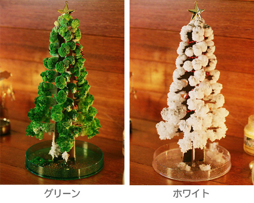 聖夜の魔法でモコモコ育つクリスマスツリー「マジッククリスマスツリー」